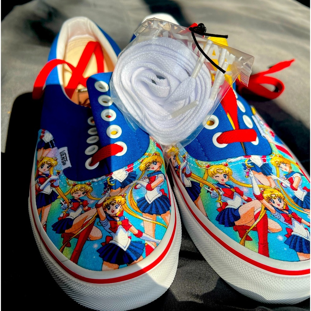 Sailor Moon custom Vans